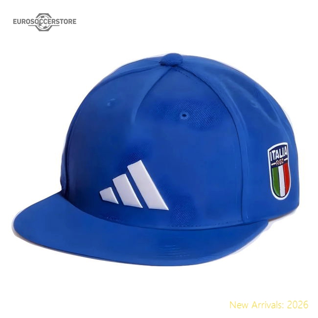 2023-2024 Italy Snapback Cap (Blue)-Vantage Point Soccer