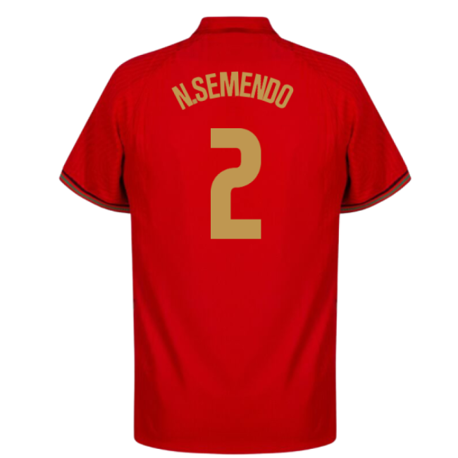 2020-2021 Portugal Home Shirt (N.SEMENDO 2)-Vantage Point Soccer