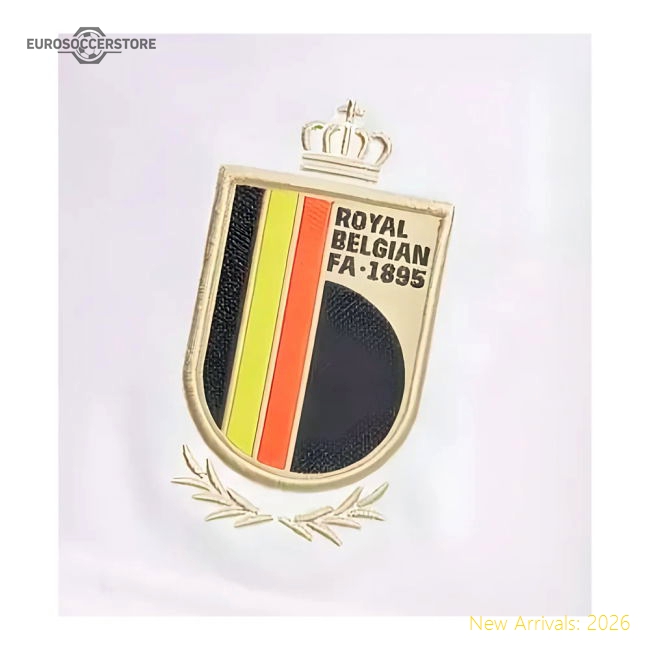 2024-2025 Belgium Away Shorts (White)-Vantage Point Soccer