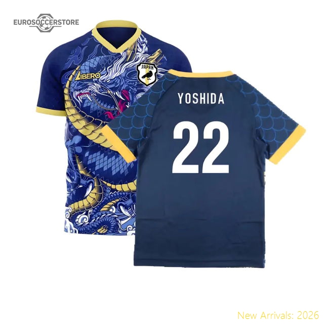 Japan 2025-2026 Third Concept Football Kit (Libero) (YOSHIDA 22)-Vantage Point Soccer