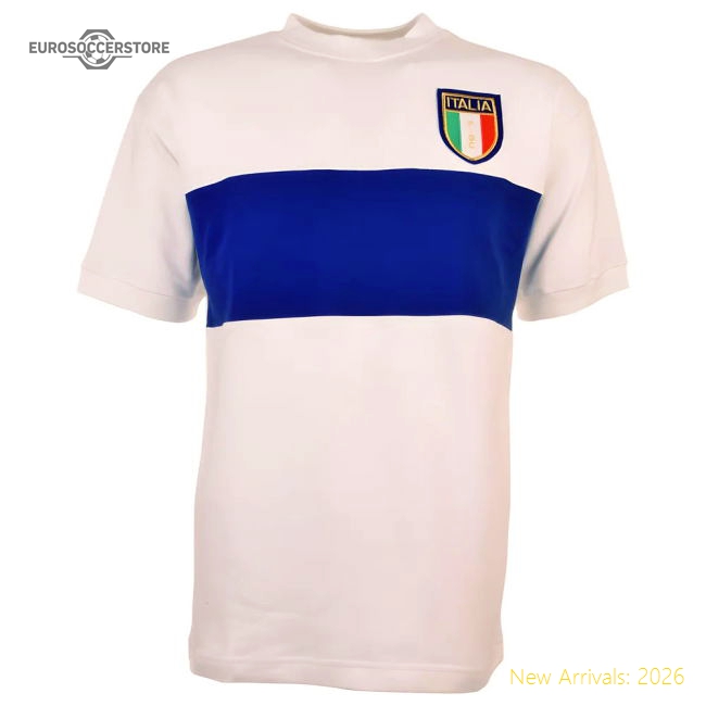 Italy 1954 Away Retro Football Shirt-Vantage Point Soccer