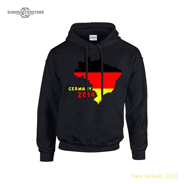 Germany 2014 Country Flag Hoody (black)-Vantage Point Soccer