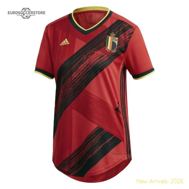 2020-2021 Belgium Home Shirt (Womens)-Vantage Point Soccer