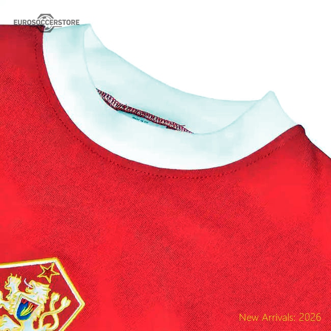 Czechoslovakia 1960s Retro Football Shirt-Vantage Point Soccer