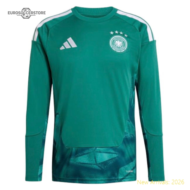 2026-2027 Germany Home Goalkeeper Shirt (Active Green)-Vantage Point Soccer