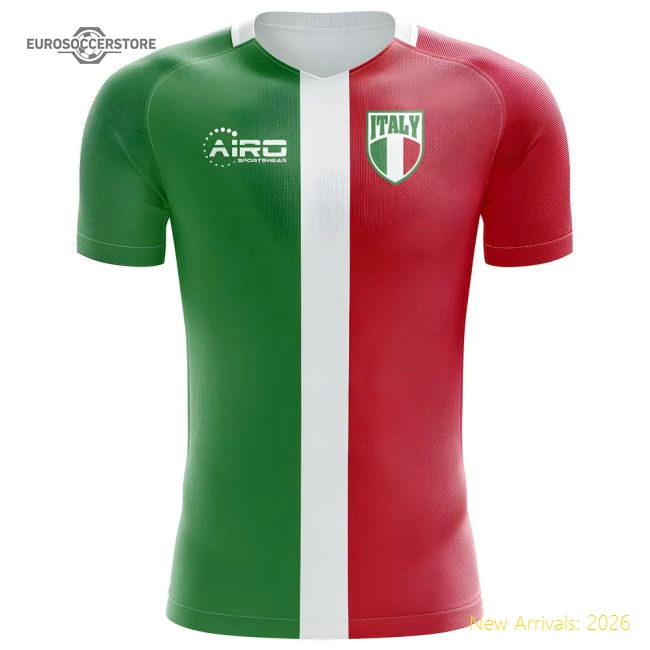 2025-2026 Italy Flag Concept Football Shirt - Baby-Vantage Point Soccer
