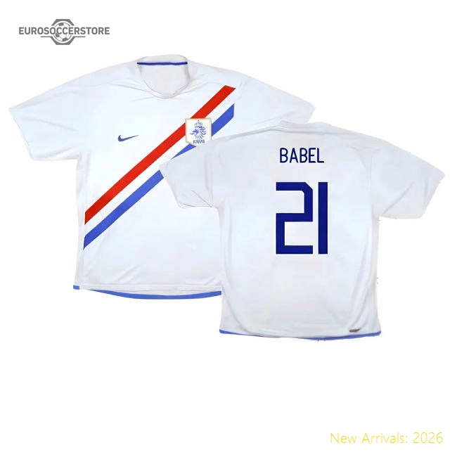 Holland 2006-08 Away Shirt ((Very Good) S) (Babel 21)-Football Jersey Hub
