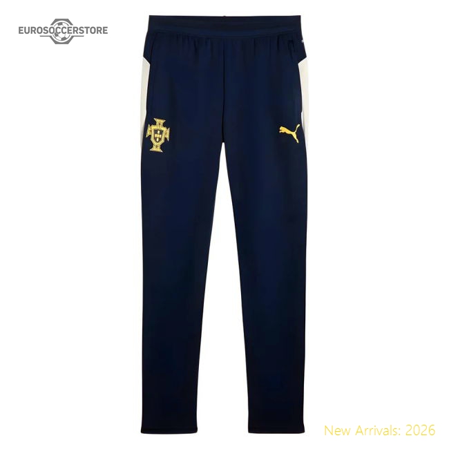2025-2026 Portugal Training Pants (Persian Blue)-Vantage Point Soccer