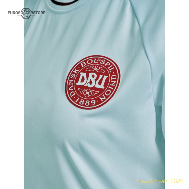 2025-2026 Denmark Womens Away Shirt (Ladies)-Vantage Point Soccer