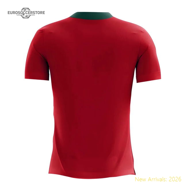 2025-2026 Portugal Home Concept Football Shirt - Womens-Vantage Point Soccer