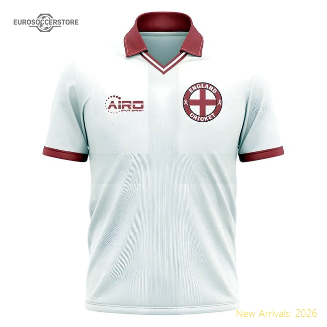 2025-2026 England Cricket Concept Shirt - Womens-Vantage Point Soccer