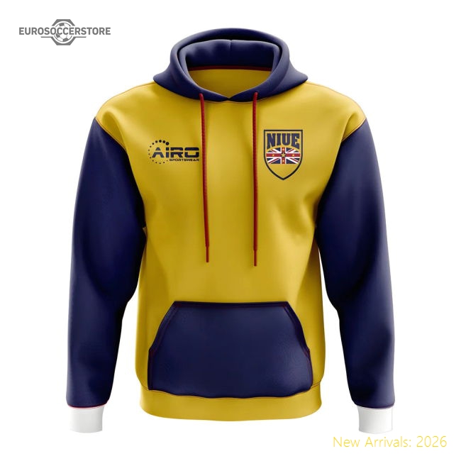 Niue Concept Country Football Hoody (Yellow)-PitchVibe Kits