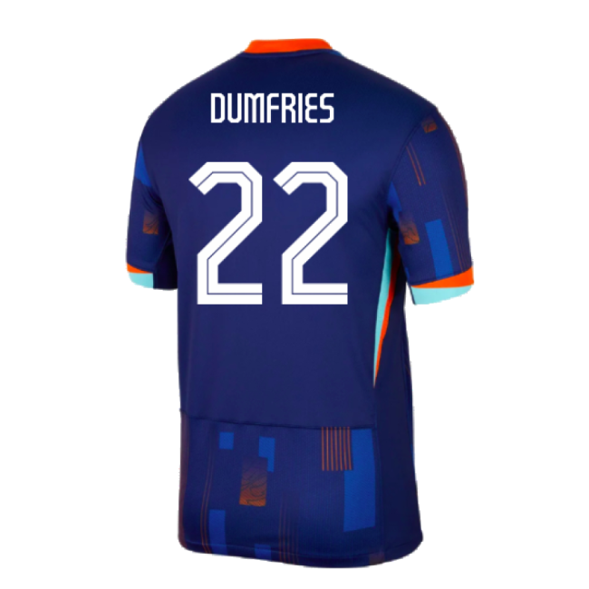 2024-2025 Netherlands Away Shirt (Dumfries 22)-Football Jersey Hub