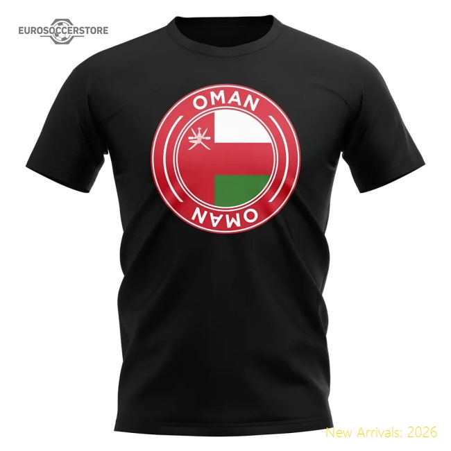 Oman Football Badge T-Shirt (Back)-Vantage Point Soccer