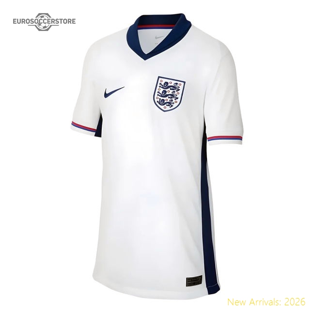 2024-2025 England Home Shirt (Kids)-Vantage Point Soccer