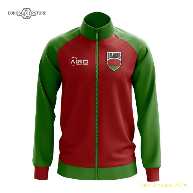 Belarus Concept Football Track Jacket (Red) - Kids-Vantage Point Soccer