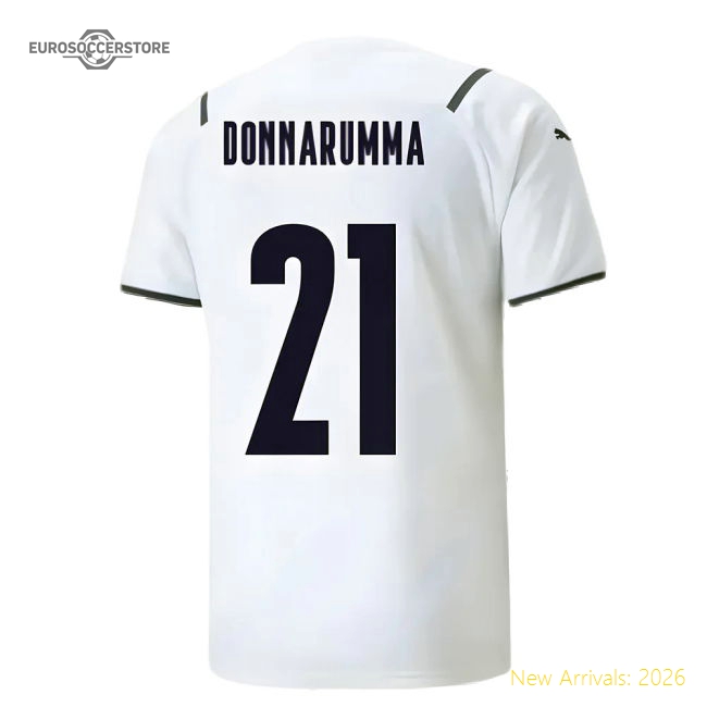 2021-2022 Italy Away Shirt (DONNARUMMA 21)-Vantage Point Soccer