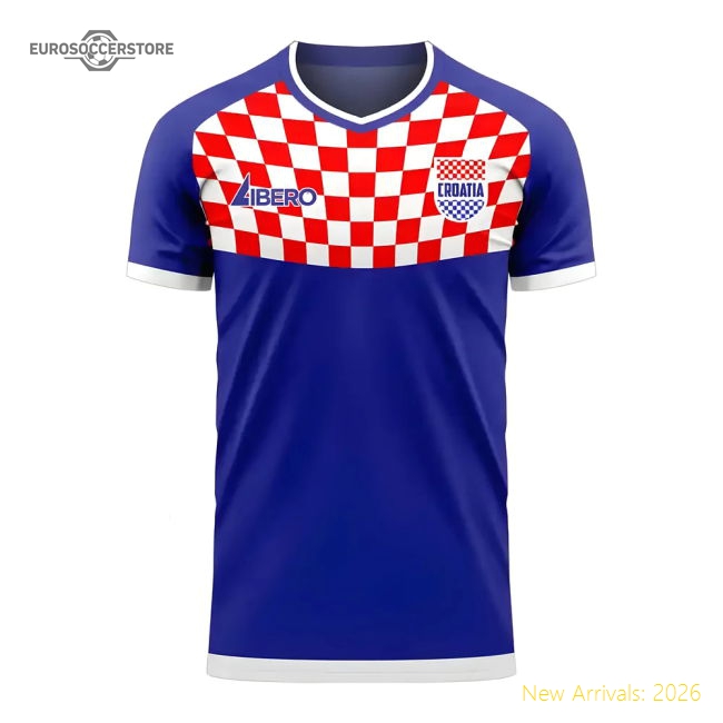 Croatia 2025-2026 Pre-Match Concept Football Kit (Libero)-Vantage Point Soccer