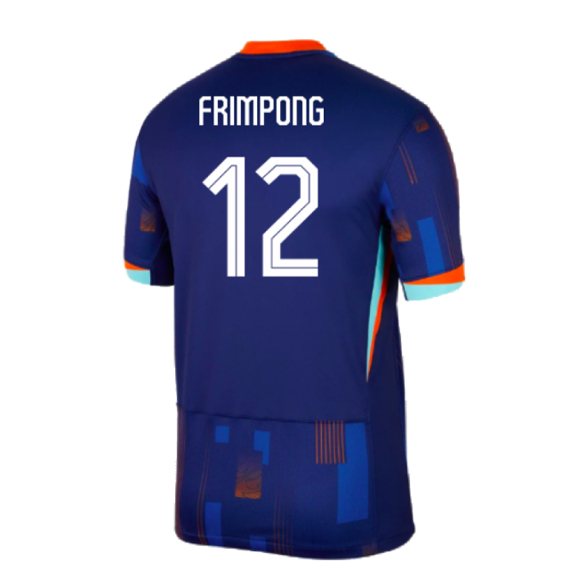 2024-2025 Netherlands Away Shirt (Frimpong 12)-Football Jersey Hub