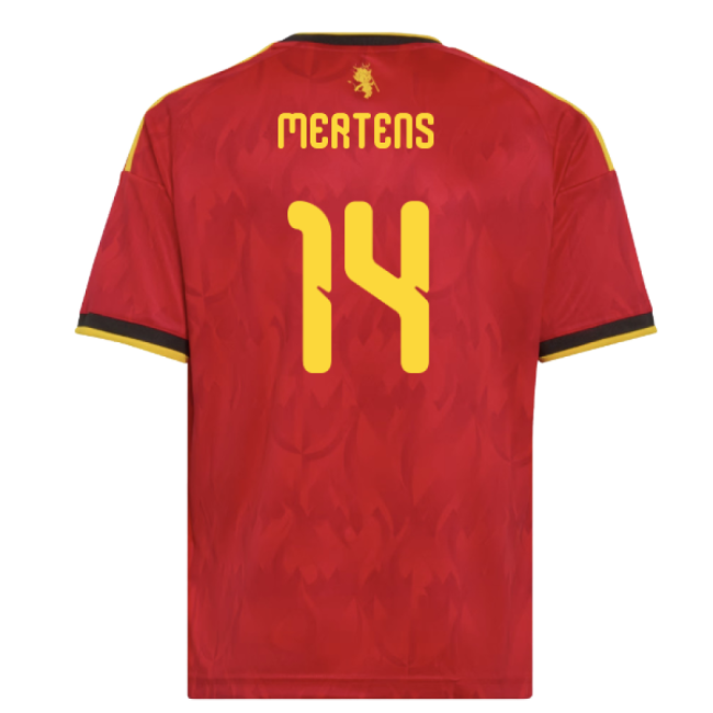 2026-2027 Belgium Home Shirt (Kids) (Mertens 14)-Vantage Point Soccer