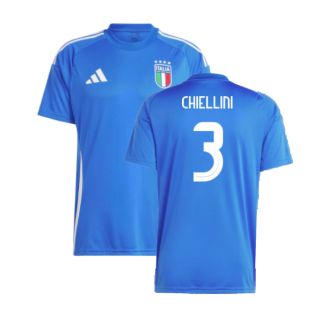 2024-2025 Italy Home Fan Jersey (CHIELLINI 3)-Vantage Point Soccer