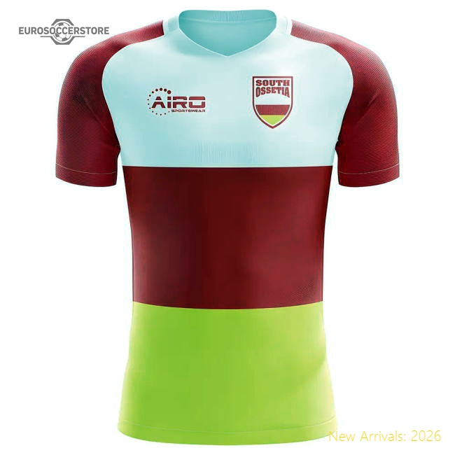 2025-2026 South Ossetia Home Concept Football Shirt-Vantage Point Soccer