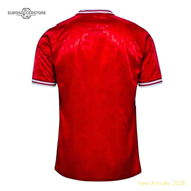 2024-2025 Denmark Home Shirt (Hojlund 9)-Vantage Point Soccer