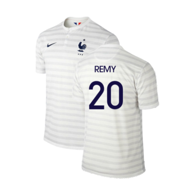 France 2014-15 Away Shirt ((Excellent) M) (Remy 20)-Vantage Point Soccer
