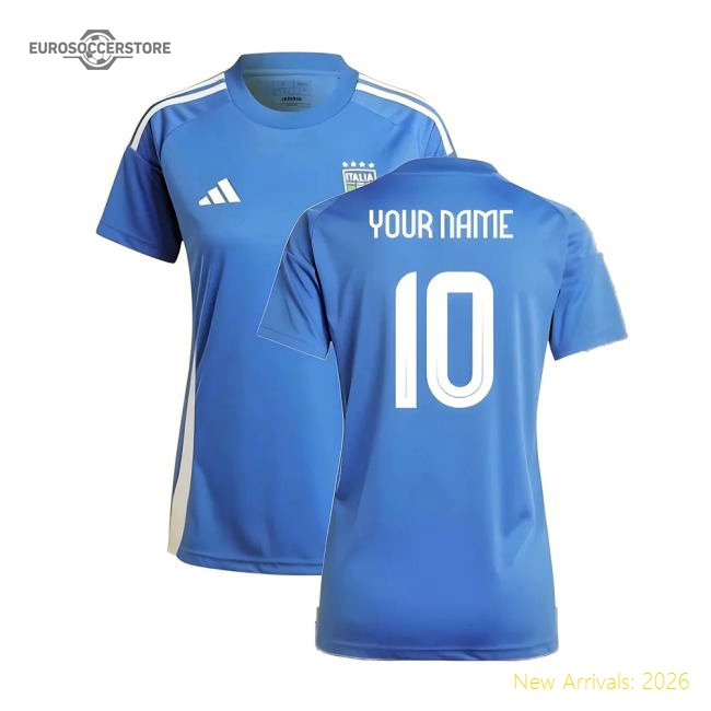 2024-2025 Italy Home Fan Jersey (Ladies) (Your Name)-Vantage Point Soccer