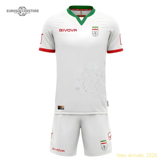 2016-2017 Iran Home Shirt (and shorts)-Vantage Point Soccer