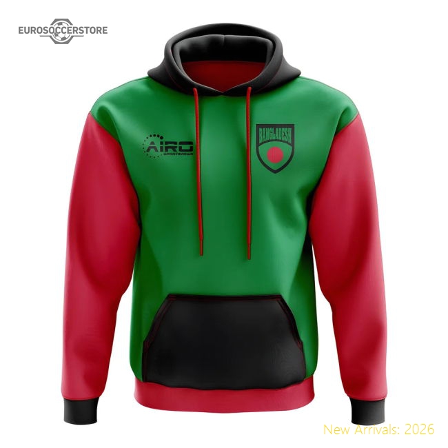 Bangladesh Concept Country Football Hoody (Green)-Vantage Point Soccer