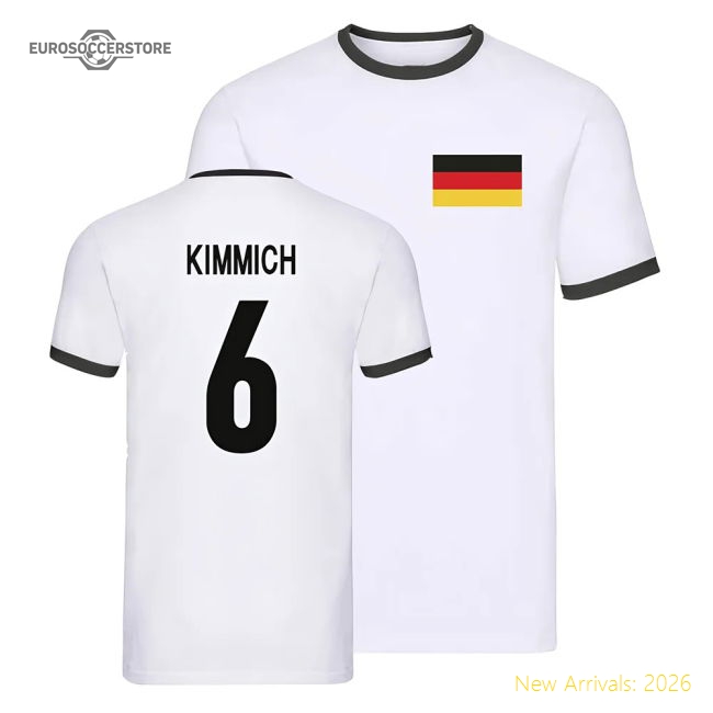 Germany Ringer T-Shirt (Kimmich 6)-Vantage Point Soccer