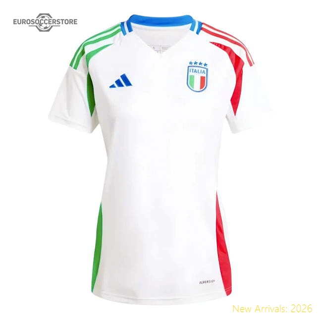 2024-2025 Italy Away Shirt (Ladies)-Vantage Point Soccer