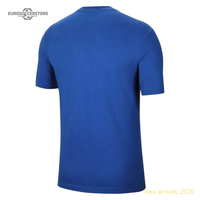 2020-2021 England Evergreen Crest Tee (Sport Royal) - Kids-Vantage Point Soccer