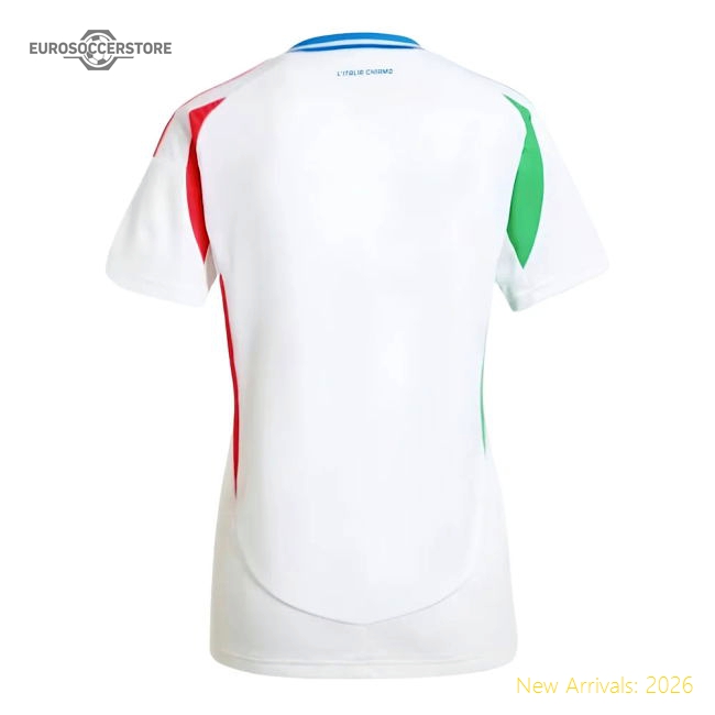 2024-2025 Italy Away Shirt (Ladies)-Vantage Point Soccer