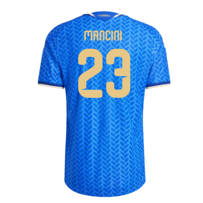 2026-2027 Italy Authentic Home Shirt (Mancini 23)-Vantage Point Soccer