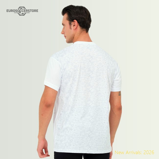 Italy Legacy Football Jersey White (Wolvate) Adult Short Sleeve-Vantage Point Soccer