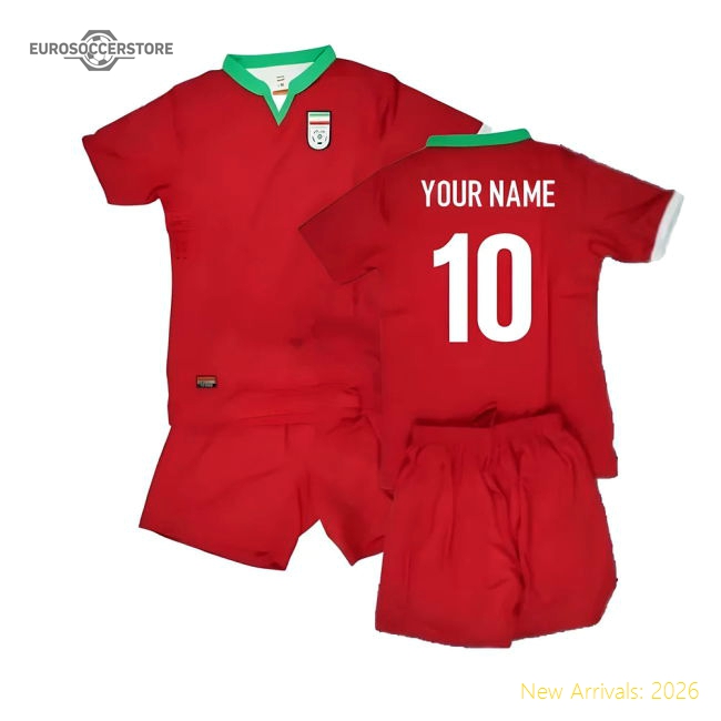 2016-2017 Republic of Iran Away Shirt + Shorts (Your Name)-Vantage Point Soccer