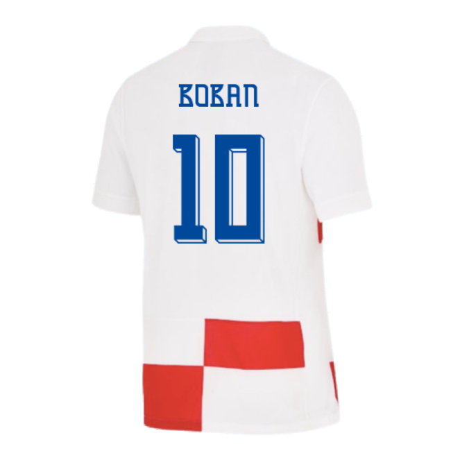 2024-2025 Croatia Home Shirt (Boban 10)-Vantage Point Soccer