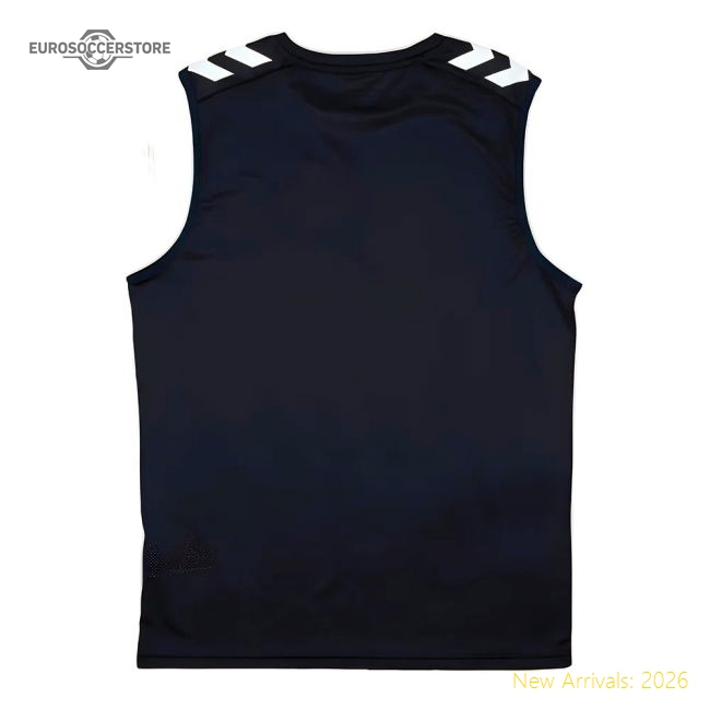 2024-2025 Denmark Sleeveless Training Jersey (Marine)-Vantage Point Soccer