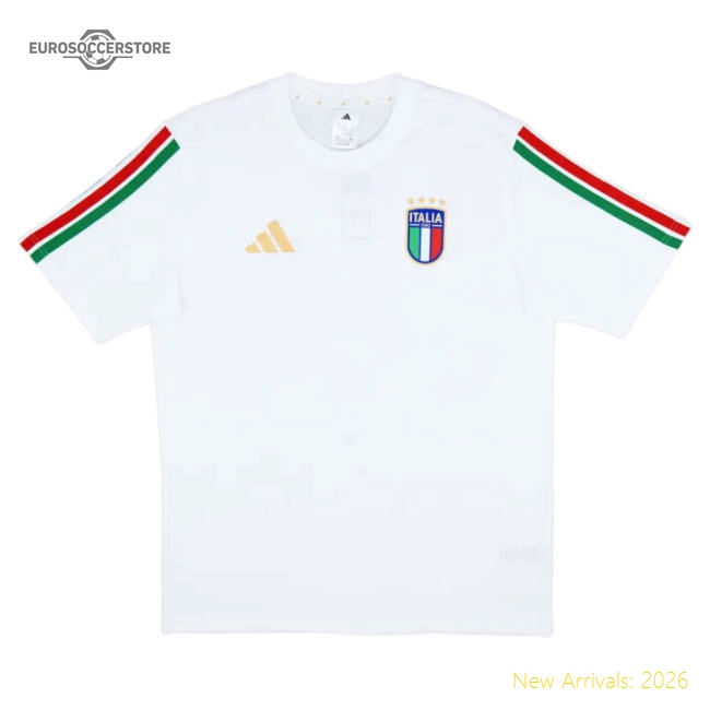 2026-2027 Italy DNA Tee (White)-Vantage Point Soccer