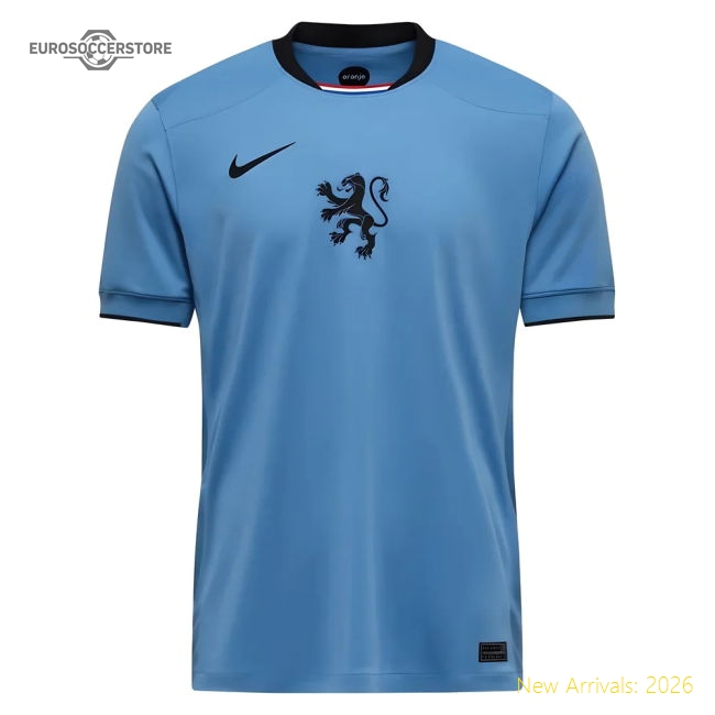 2025-2026 Netherlands Womens Team Away Shirt (Kids)-Vantage Point Soccer