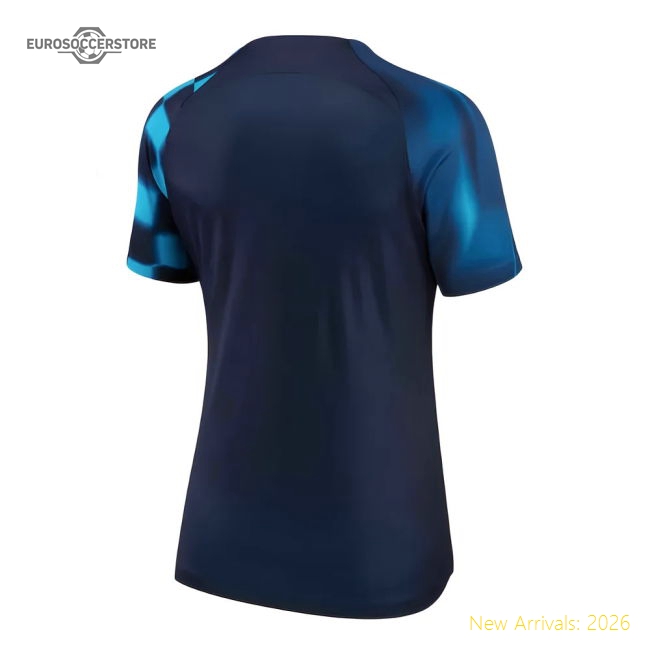 2022-2023 Croatia Away Shirt (Ladies)-Vantage Point Soccer