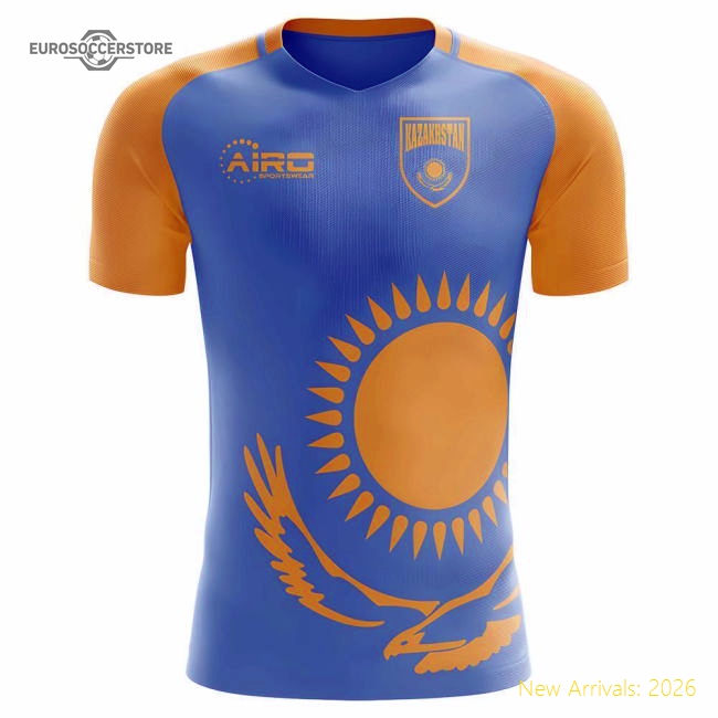 2025-2026 Kazakhstan Home Concept Football Shirt - Womens-Football Shirts Shop