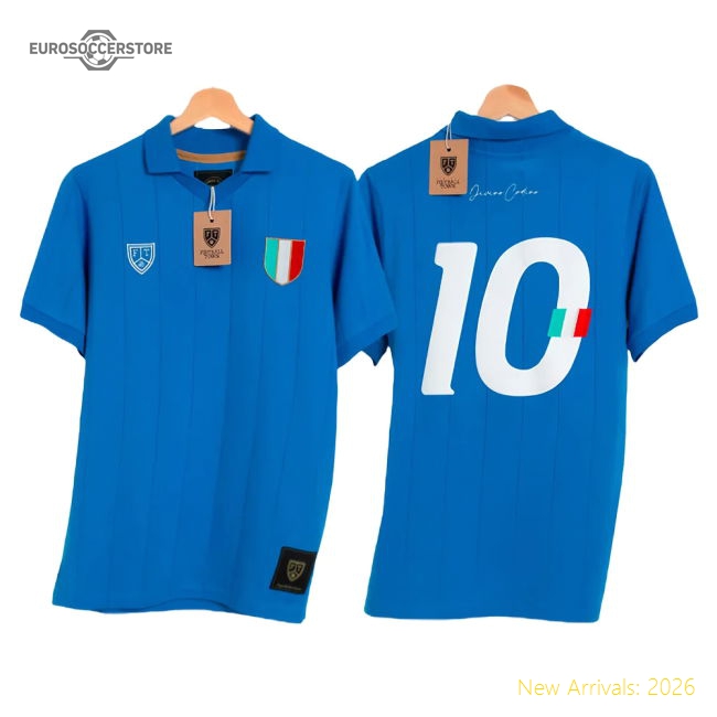 Italy Roberto Baggio Tribute Shirt Divino Codino-Vantage Point Soccer