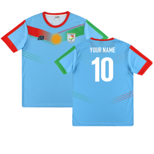 2019-2020 Kurdistan Away Shirt (Your Name)-Vantage Point Soccer