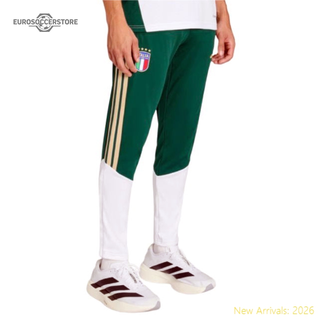 2026-2027 Italy Training Pants (Collegiate Green)-Vantage Point Soccer