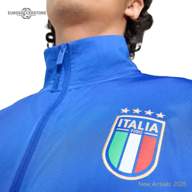 2025-2026 Italy DNA Track Top (Blue)-Vantage Point Soccer