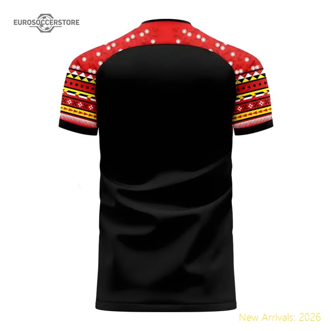 Belgium 2025-2026 Away Concept Football Kit (Libero) (COURTOIS 1)-Vantage Point Soccer