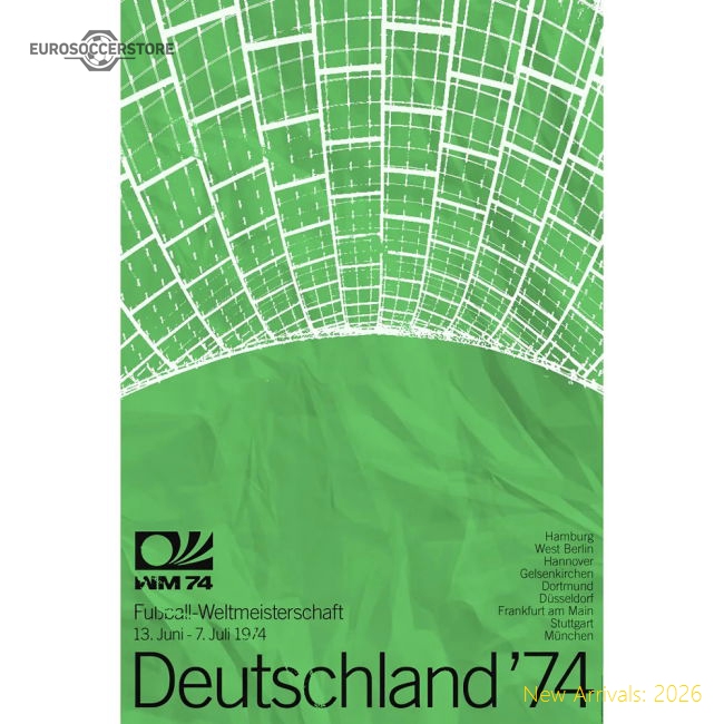 Pennarello: World Cup - Deutschland 1974 T-Shirt - White-Vantage Point Soccer